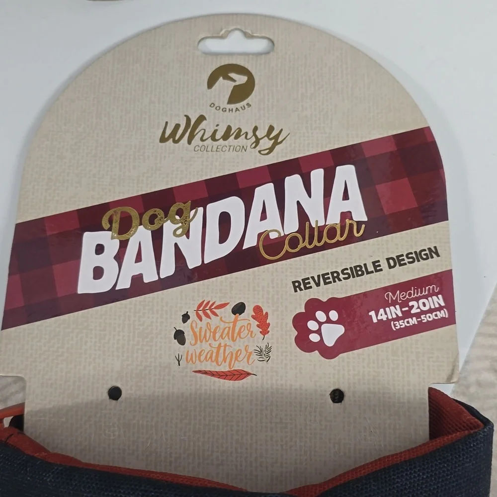 Dog Bandana Collar - Medium 